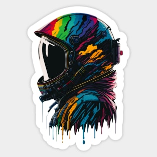 Rainbow Astronaut Sticker